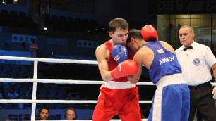 Олжас Саттыбаев пробился в четвертьфинал ЧМ по боксу в Катаре