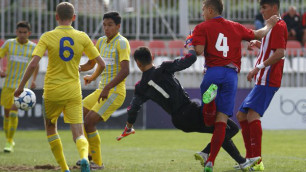 Футболисты "Астаны" пропустили семь мячей от "Атлетико" в матче Юношеской лиги УЕФА