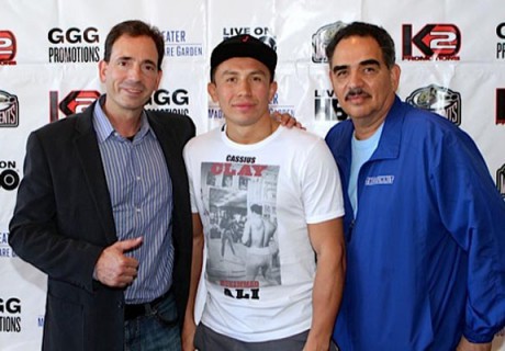 Леффлер, Головкин и Санчес. Фото с сайта fightnews.com