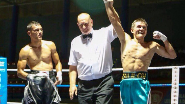 Казахстанец Залилов выиграл третий бой на профи-ринге