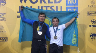 Айдар Махметов принес Казахстану первую медаль на ЧМ по джи-джитсу в разделе No-Gi