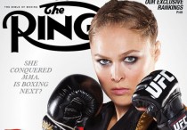 Обложка журнала The Ring с Рондой Роузи