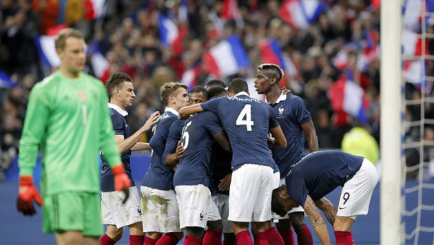 Франция выиграла у Германии в товарищеском матче во время терактов в Париже