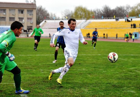 Гафуржан Суюмбаев. Фото с сайта ФК "Ордабасы"