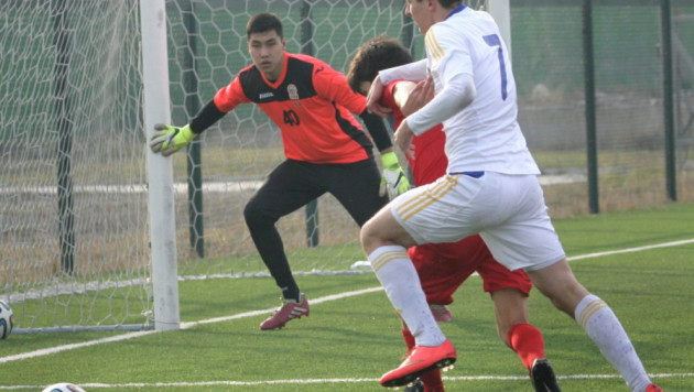 Молодежная сборная Казахстана по футболу разгромила Кыргызстан