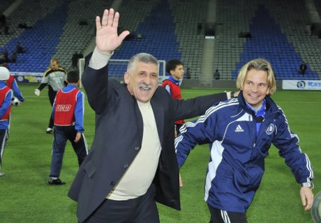 Григорий Лория (слева). Фото с официального сайта ФК "Астана"
