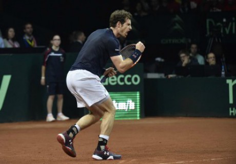 Энди Маррей. Фото с сайта daviscup.com