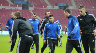 Футболисты "Астаны" опробовали газон на стадионе "Галатасарая"