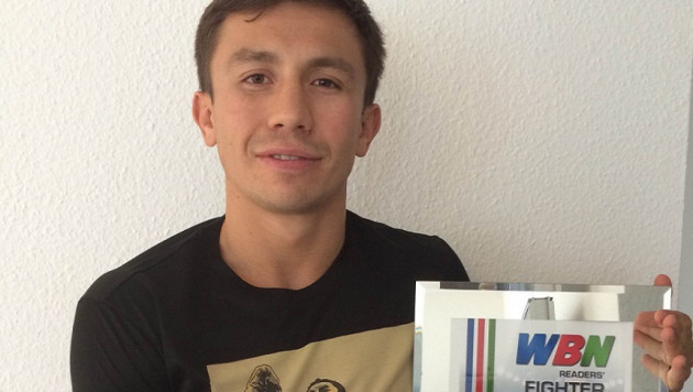 Головкин призвал фанатов помочь ему выиграть награду "Боксер года" от WBN