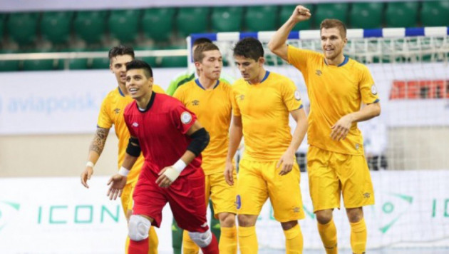 Сборная Казахстана по футзалу стартовала с победы в отборе на ЧМ-2016