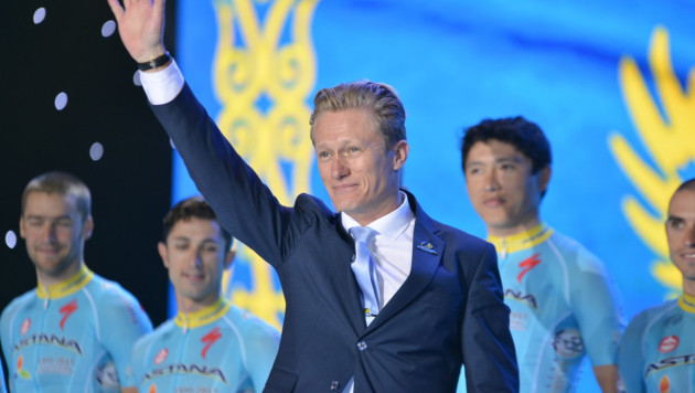 Уложились в 15 миллионов. Как велокоманда "Астана" провела презентацию в Казахстане