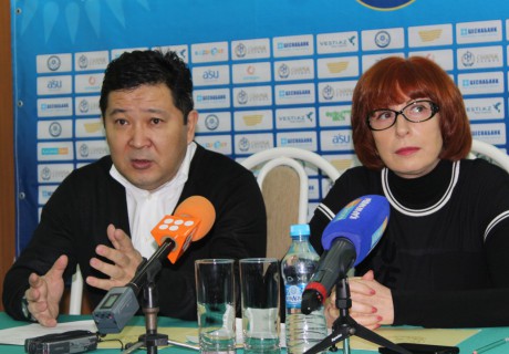 Аскар Абильдаев и Наталья Сухорукова. Фото © Vesti.kz