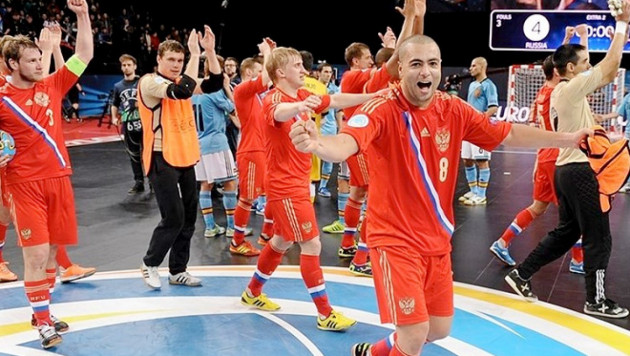 Сборная России по футзалу обыграла Сербию и вышла в финал Евро