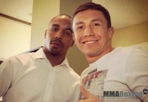 Андре Уорд и Геннадий Головкин. Фото с сайта mmaboxing.ru