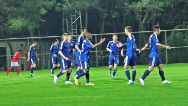 "Ордабасы" одержал волевую победу над белорусским клубом