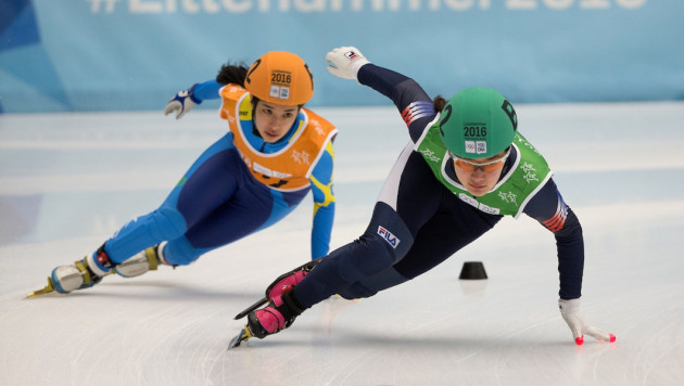 Казахстанская конькобежка выиграла "бронзу" в шорт-треке на юношеской Олимпиаде