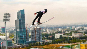 В Алматы стартовал этап Кубка мира по прыжкам с трамплина