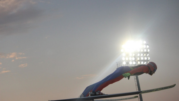 "Золотым" дублем Превца закончился в Алматы этап Кубка мира по прыжкам с трамплина