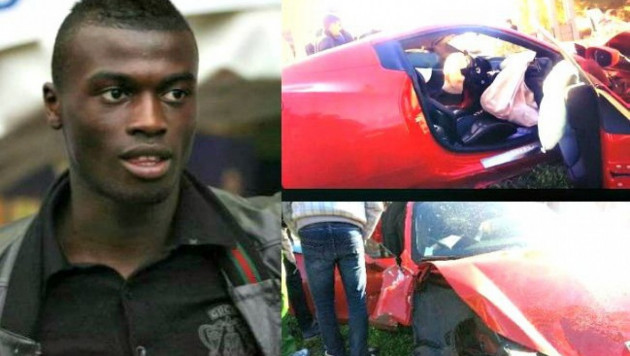 Нападающий "Милана" попал в аварию и пропустит два месяца