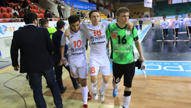 "Астана-Тулпар" пропустил десять мячей в матче за третье место на Кубке Еременко