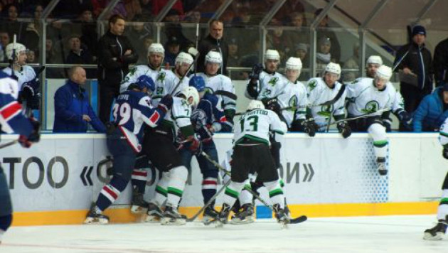 "Бейбарыс" стал первым финалистом чемпионата Казахстана по хоккею