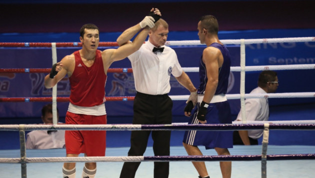 Ниязымбетов одержал победу в 1/4 финала лицензионного турнира по боксу в Китае