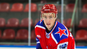 20-летний казахстанский хоккеист Кошелев сыграл за ЦСКА в финале Кубка Гагарина