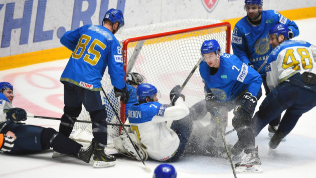 Сборная Казахстана по хоккею провела двусторонний матч без Бойда, Боченски и Доуса