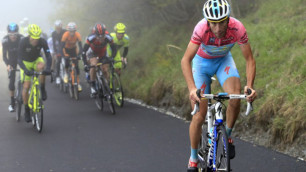 Винченцо Нибали. Фото с сайта велокоманды "Астана"