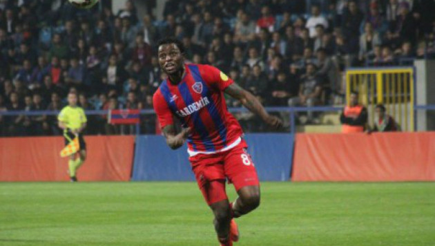 Нападающий "Астаны" забил второй гол в турецком чемпионате