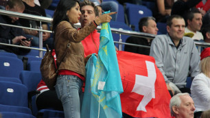 Как болели за сборную Казахстана в матче с Швейцарией