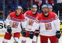 Хоккеисты сборной Чехии. Фото с сайта iihfworlds2016.com