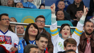 Как болели за Казахстан в матче с Чехией на ЧМ-2016