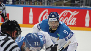 Прямая трансляция матча ЧМ по хоккею Казахстан - Латвия