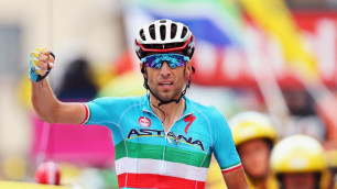 Капитан "Астаны" Нибали поднялся на 5-е место в общем зачете "Джиро д'Италия" после 8-го этапа