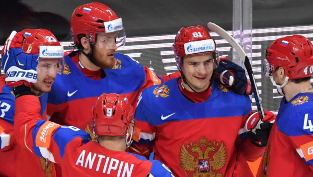 Сборная России догнала по очкам лидера группы А на ЧМ по хоккею