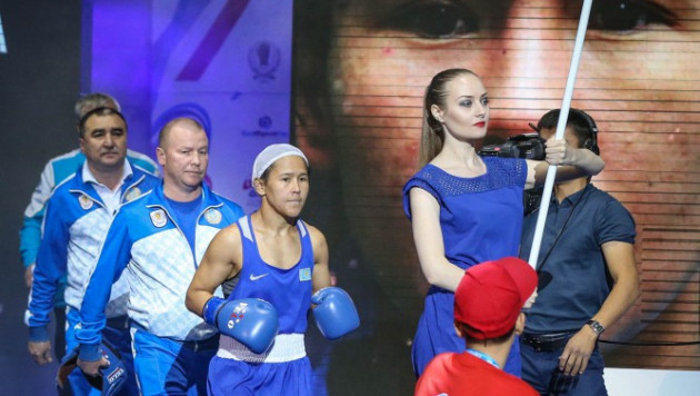 Завоевавшая лицензию на Олимпиаду-2016 Шекербекова проиграла в полуфинале ЧМ по боксу в Астане