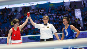 Назым Кызайбай во второй раз в карьере выиграла ЧМ по боксу