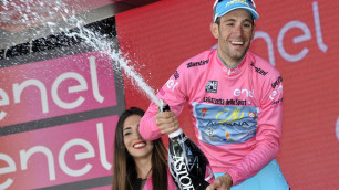 Фоторепортаж: Нибали с "Астаной" завоевал розовую майку лидера "Джиро д'Италия"