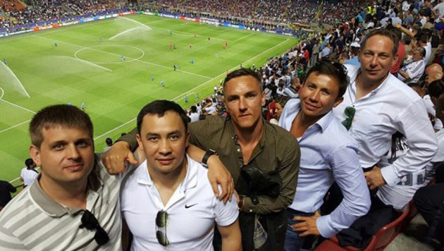 Головкин посетил финал Лиги чемпионов по приглашению Роналду