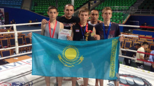 Казахстанцы завоевали 11 медалей на международном турнире по муай-тай