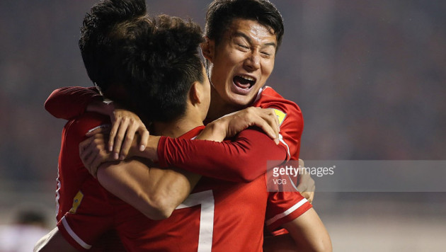 Сборная Китая перед встречей с Казахстаном забила четыре гола в товарищеском матче