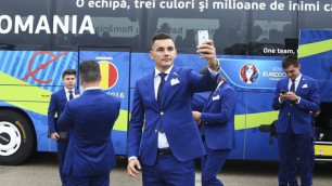 Сборная Румынии первой прибыла на Евро-2016