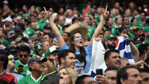 Болельщики сборных Уругвая и Мексики подрались на трибунах на Кубке Америки
