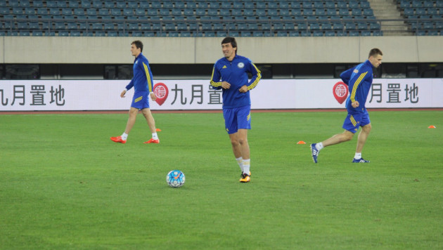 Сборная Казахстана определилась со стартовым составом на матч с Китаем