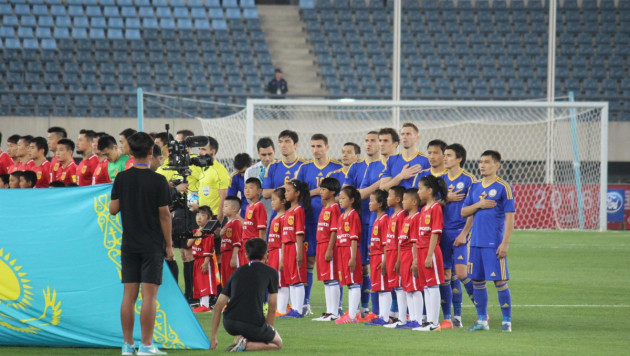 Сборная Казахстана в меньшинстве обыграла Китай в товарищеском матче