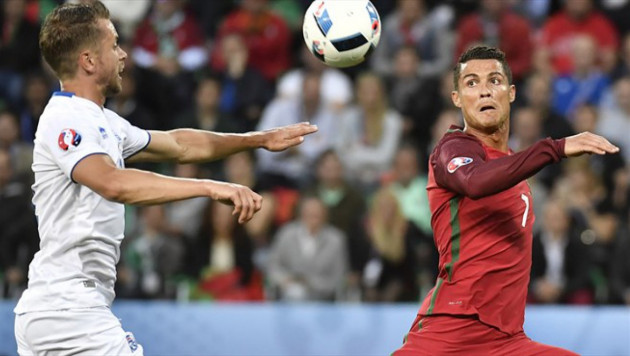 Сборная Португалии сыграла вничью с Исландией на Евро-2016