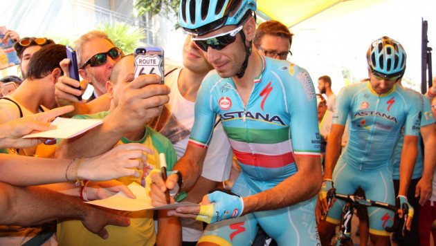 Винченцо Нибали примет участие в "Тур де Франс" вместе с Фабио Ару