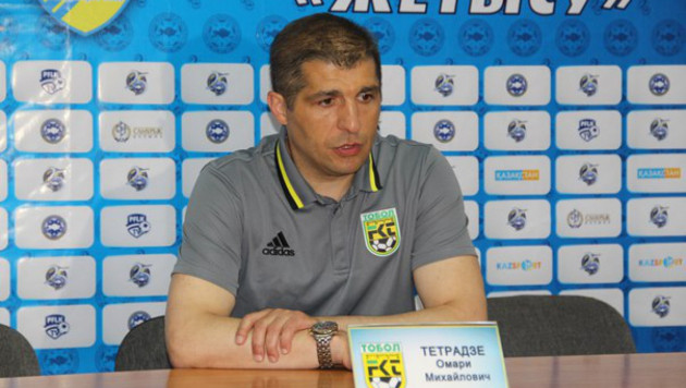 Тетрадзе прокомментировал спорный пенальти в матче "Тобола" с "Жетысу