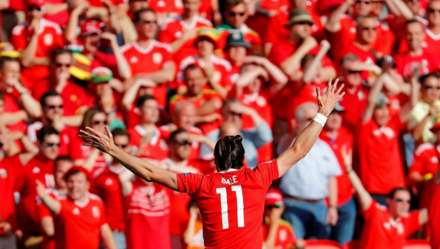 Футболисты сборной Уэльса праздновали поражение Англии от Исландии на Евро-2016